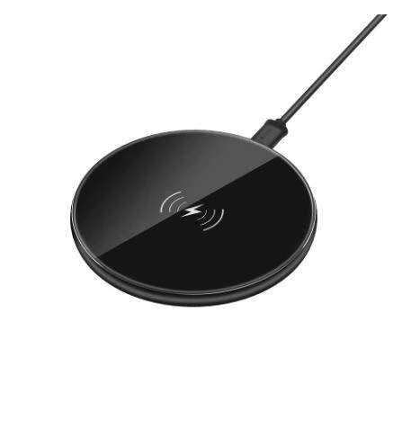 Juodas „Devia Aurora Series“ belaidis greitasis įkroviklis, 10 W