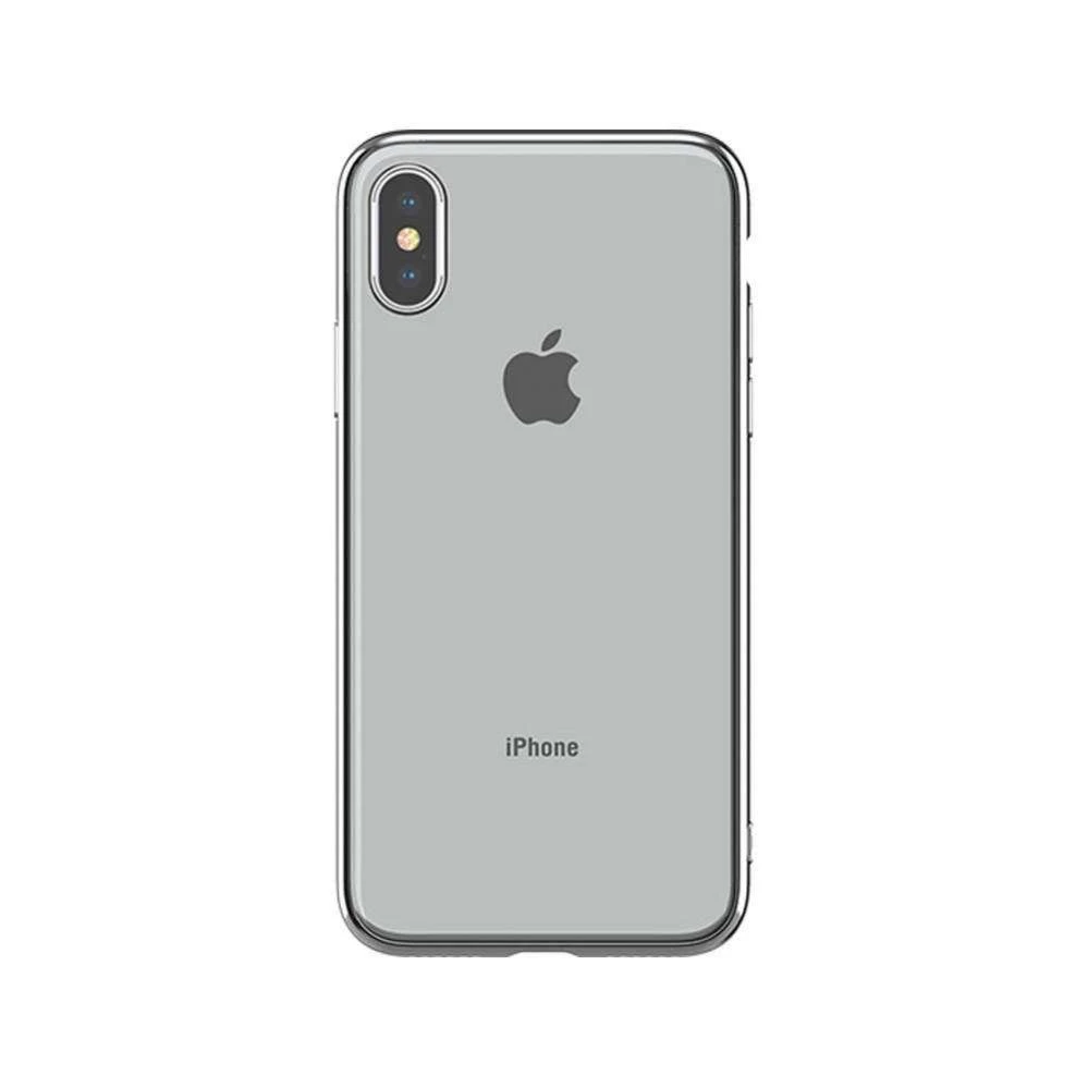 Devia Sidabrinis TPU telefono dėklas iPhone XS Max (6.5)