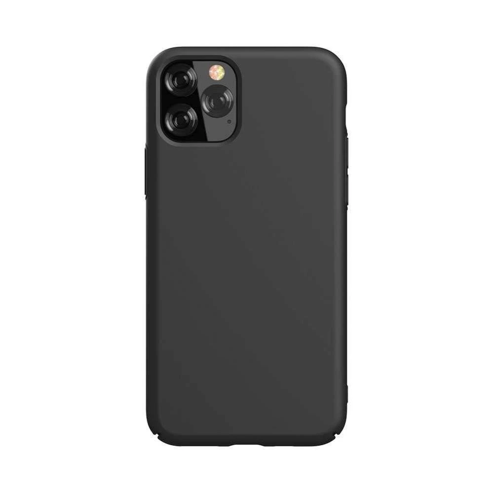 Devia Juodas silikoninis dėklas iPhone 12 Pro Max telefonui
