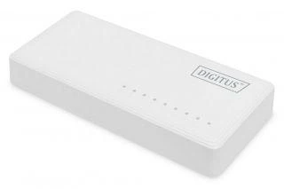 Šakotuvas Digitus Skaitmenas | 8 prievadų Gigabit Ethernet jungiklis | DN-80064-1 | Nevaldomas | Darbalaukis