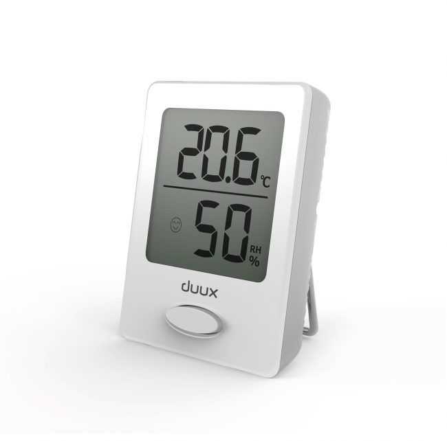 Duux Sense higrometras + termometras, Baltas