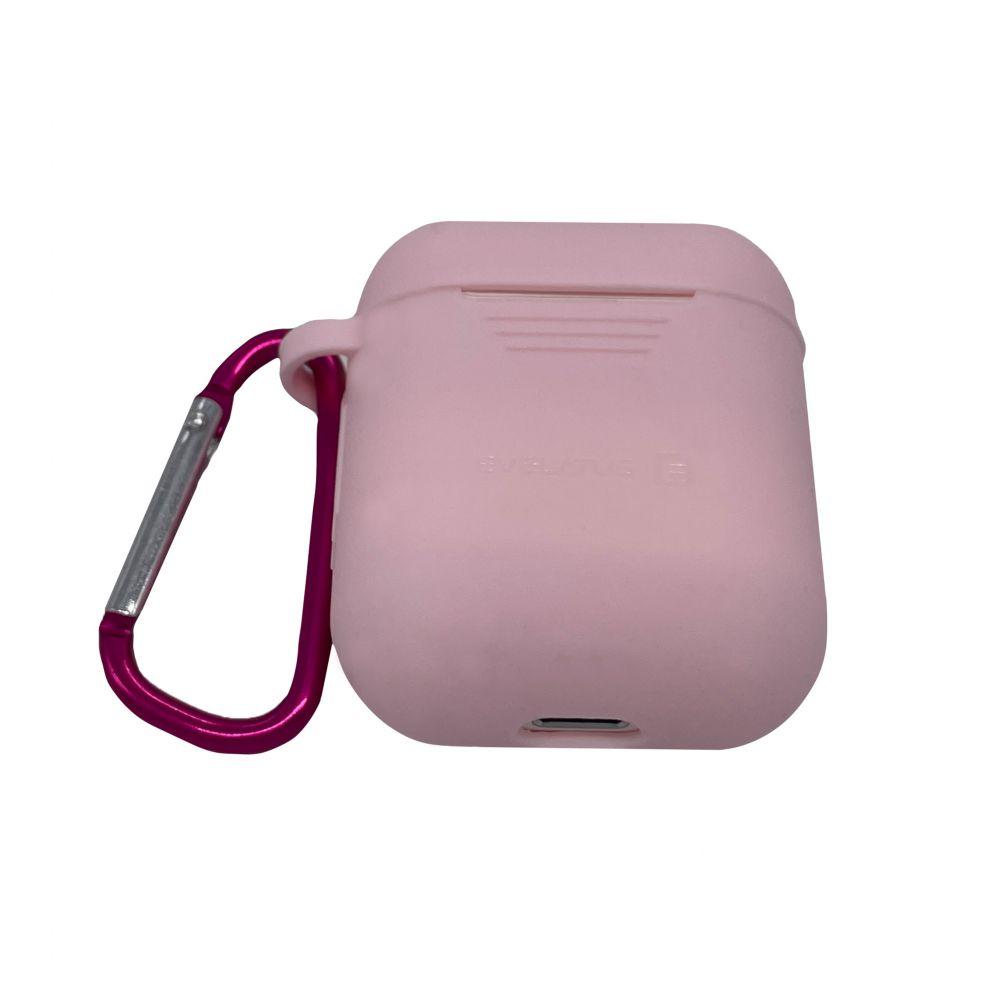 Evelatus Dėklas na ausinės Apple Airpods dėklas EAC04 Rožinė EAC04P