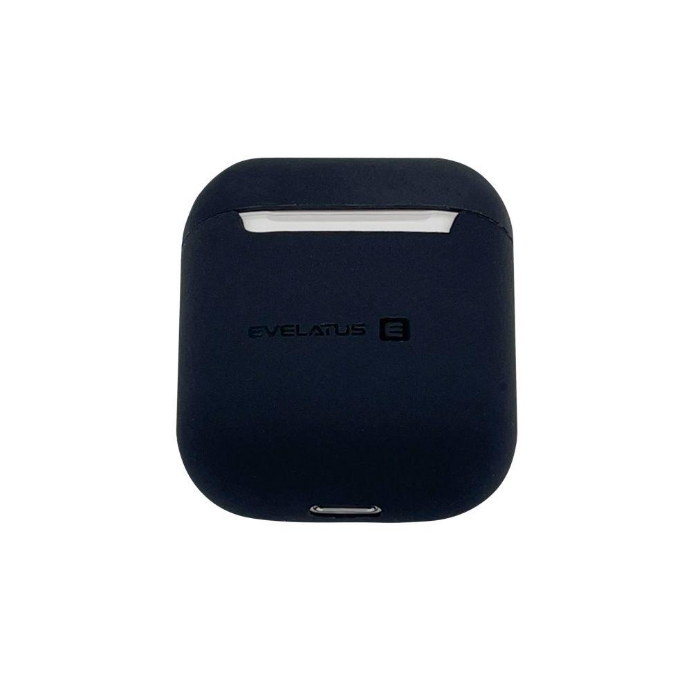 Evelatus Silikona Vāks AirPods 1/2 Melns (EAC05)