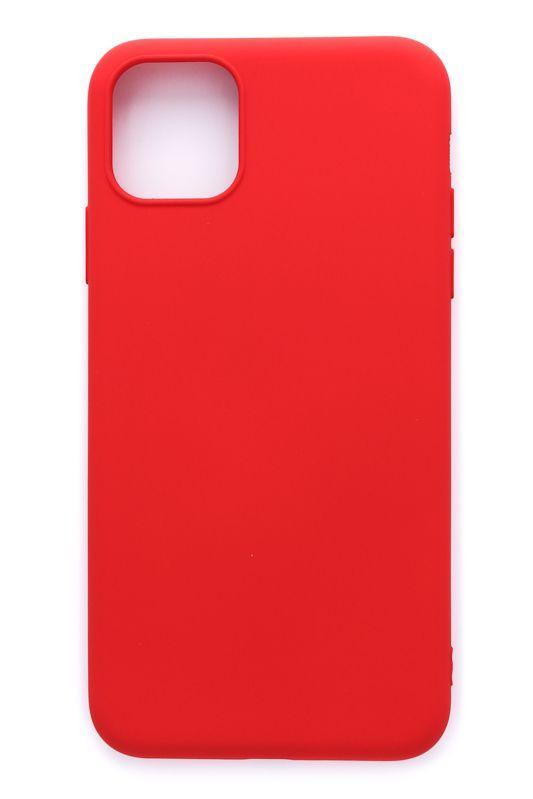 Evelatus Apple iPhone 11 Pro Max Nano Silikoninis dėklas Soft Touch TPU Raudona