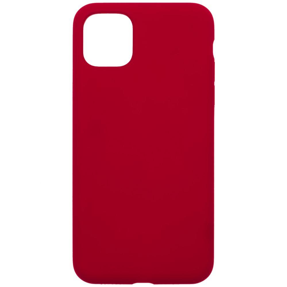 Evelatus Apple iPhone 11 Pro Max Premium Soft Touch Silikoninis dėklas Raudona
