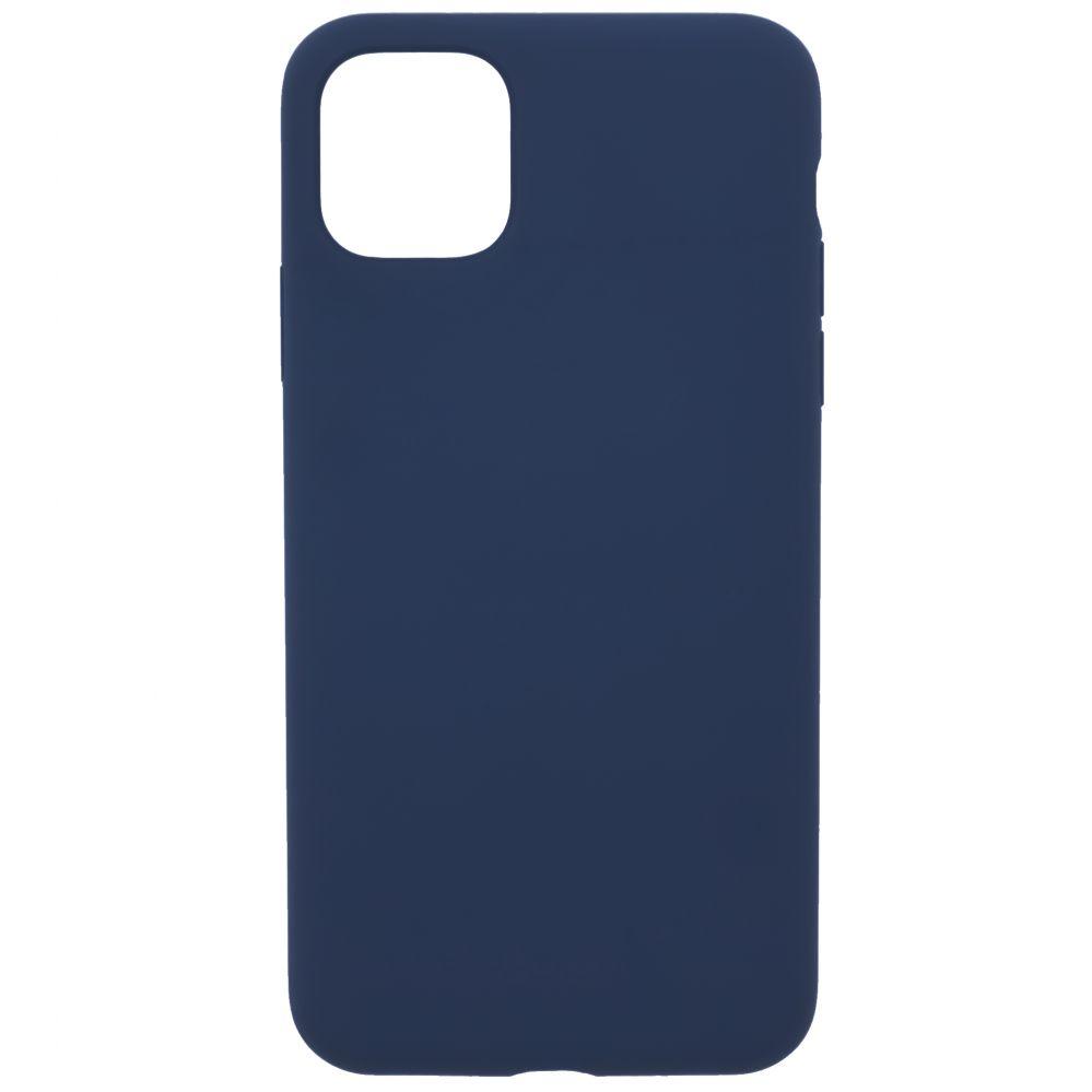 Dėklas Evelatus Apple iPhone 11 Pro Premium Soft Touch Silicone case Dark Mėlyna