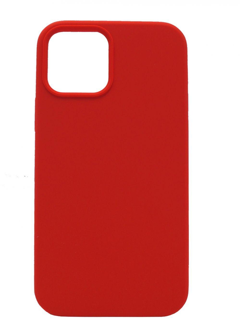 Evelatus Apple iPhone 12/12 Pro Nano Silikoninis dėklas Soft Touch TPU Raudona