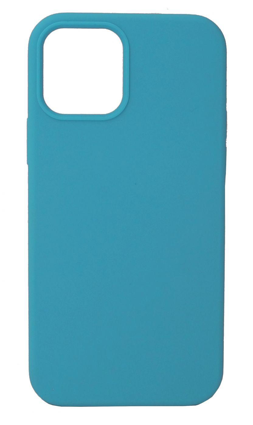Evelatus Apple iPhone 12/12 Pro Premium Soft Touch Silikoninis dėklas Sky Mėlyna
