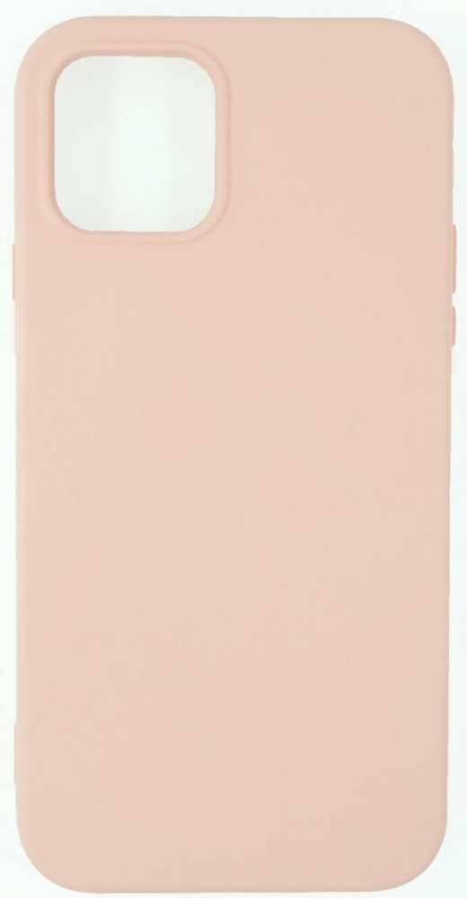 Evelatus Apple iPhone 12 mini Nano Silikoninis dėklas Soft Touch TPU rusvai gelsvas