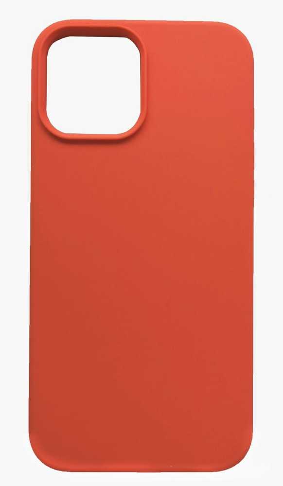 Evelatus Apple iPhone 12 Pro Max Premium Soft Touch Silikoninis dėklas Oranžinis