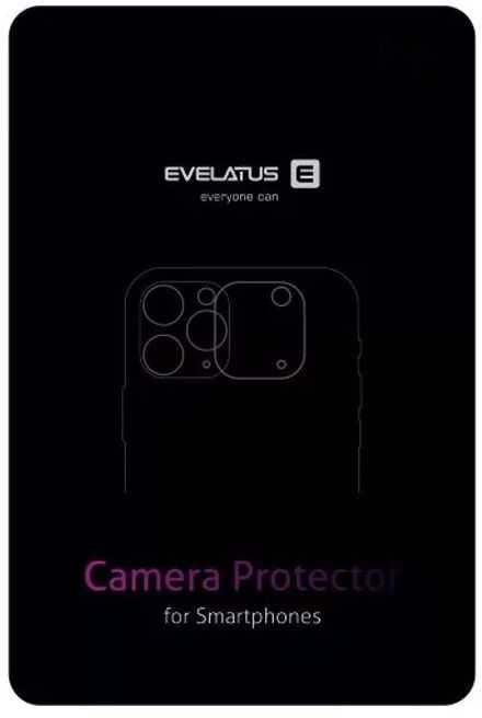 Evelatus Osłona Apple iPhone 14 Pro / 14 Pro Max kameros objektyvo apsauga, grafito spalvos (EVEAPP14PCLG)