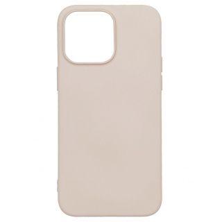 Evelatus Apple iPhone 14 Pro Max 6.7 Nano Silikoninis dėklas Soft Touch TPU rusvai gelsvas