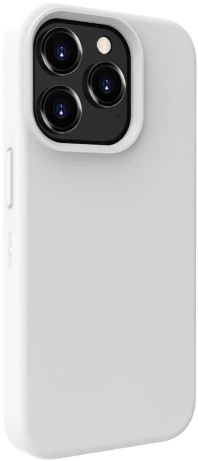 Evelatus Apple iPhone 14 Pro Max Premium Magsafe Soft Touch Silikoninis dėklas Baltas