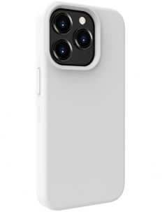 Evelatus Apple iPhone 14 Pro Max Premium Magsafe Soft Touch Silikoninis dėklas Baltas