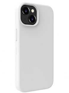 Dėklas Evelatus iPhone 15 Silikona Vāks MagSafe Mīksta Pieskāriena Jauna Funkcija Balts