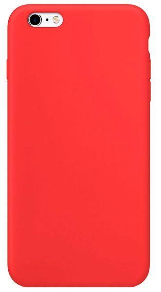 Evelatus Apple iPhone 6/6s Nano Silikoninis dėklas Soft Touch TPU Raudona
