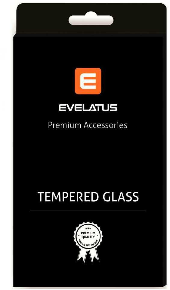 Evelatus Apsauginis stiklas Apple iPhone 6 Plus 2.5D Full Cover Szkło klejowe su Japonii Anti-Static Juodas EVE977859