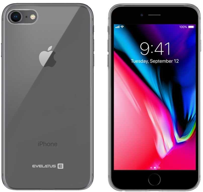 Evelatus Apple iPhone 7/8/SE2020/SE2022 Clear Silikoninis dėklas 1.5mm TPU Transparent