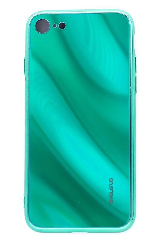 Evelatus Apple iPhone 7/8 Vanduo Ripple Full Color Electroplating Tempered Glass Žalias