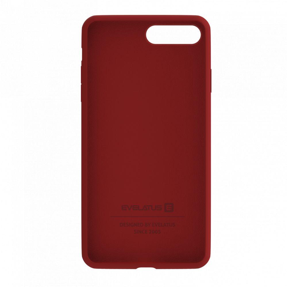 Evelatus Apple iPhone 7 Plus/8 Plus Premium Soft Touch Silikoninis dėklas Raudona
