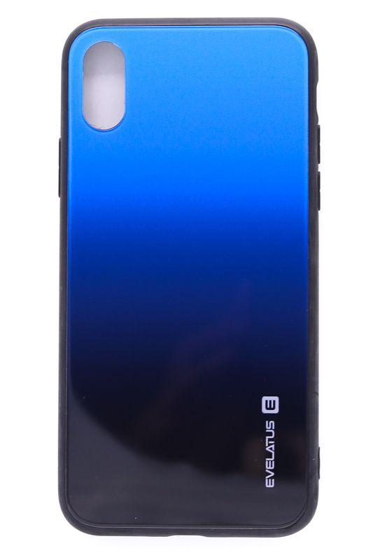 Dėklas Evelatus Apple iPhone X/Xs Gradient Glass Case 7 Sea Gylis
