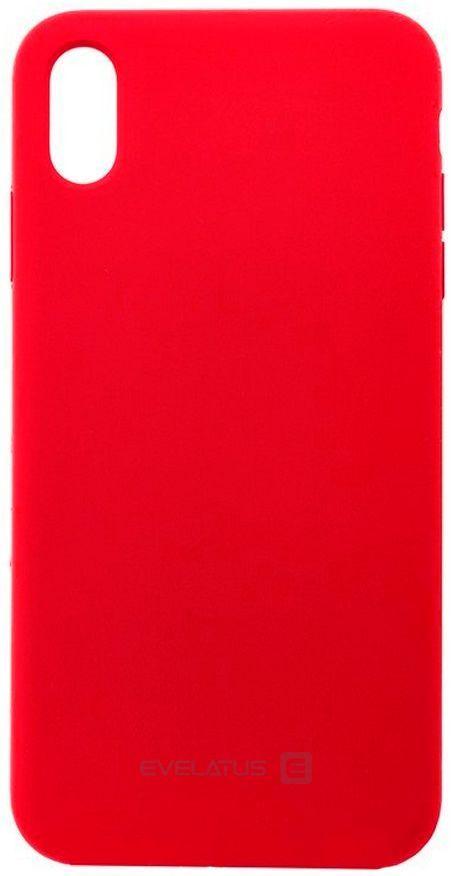 Evelatus Apple iPhone XR Nano Silikoninis dėklas Soft Touch TPU Raudona