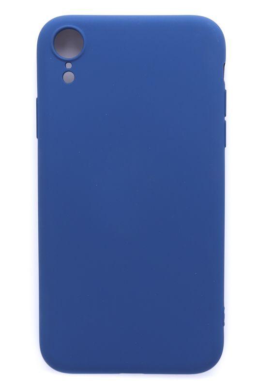 Evelatus Apple iPhone XR Nano Silikoninis dėklas Soft Touch TPU Dark Mėlyna