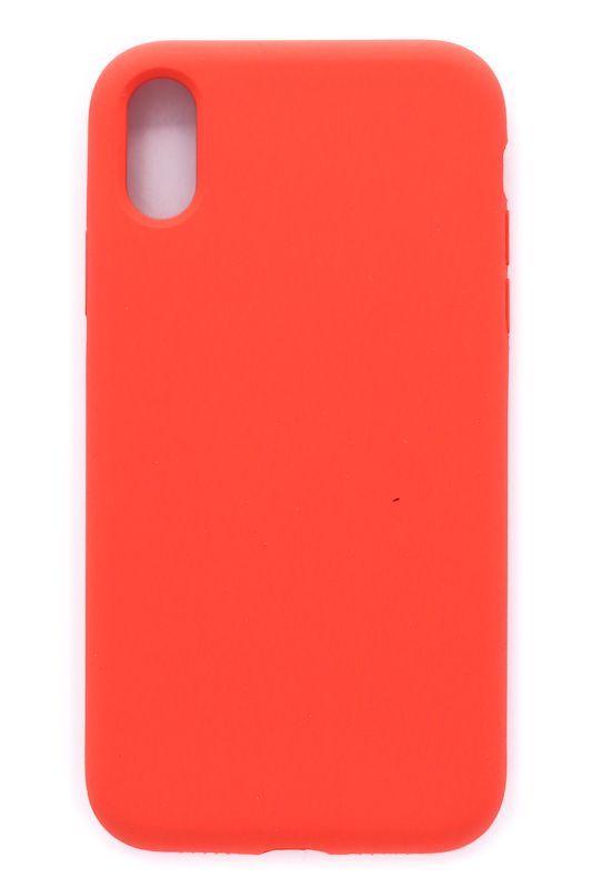 Evelatus Apple iPhone Xs Max Premium Soft Touch Silikoninis dėklas Raudona