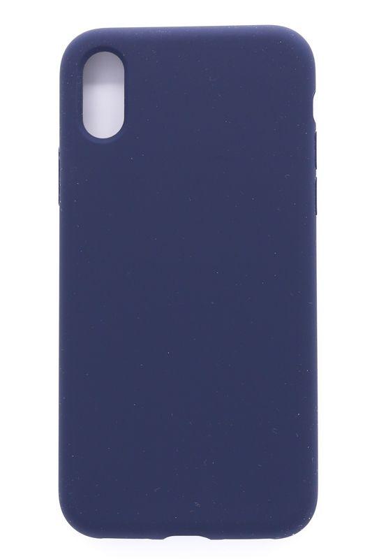 Evelatus Apple iPhone Xs MAX Nano Silikoninis dėklas Soft Touch TPU Midnight Mėlyna