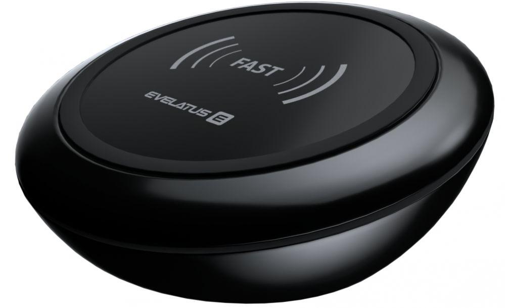 Įkroviklis Evelatus Evelatus Ewc01 Wireless Charger Juodas