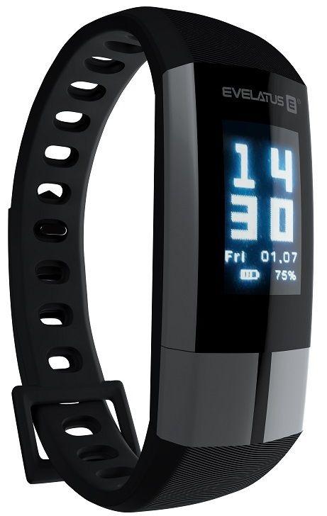 Išmanusis laikrodis Smartband Evelatus Fitness Tracker EFT01 Juodas