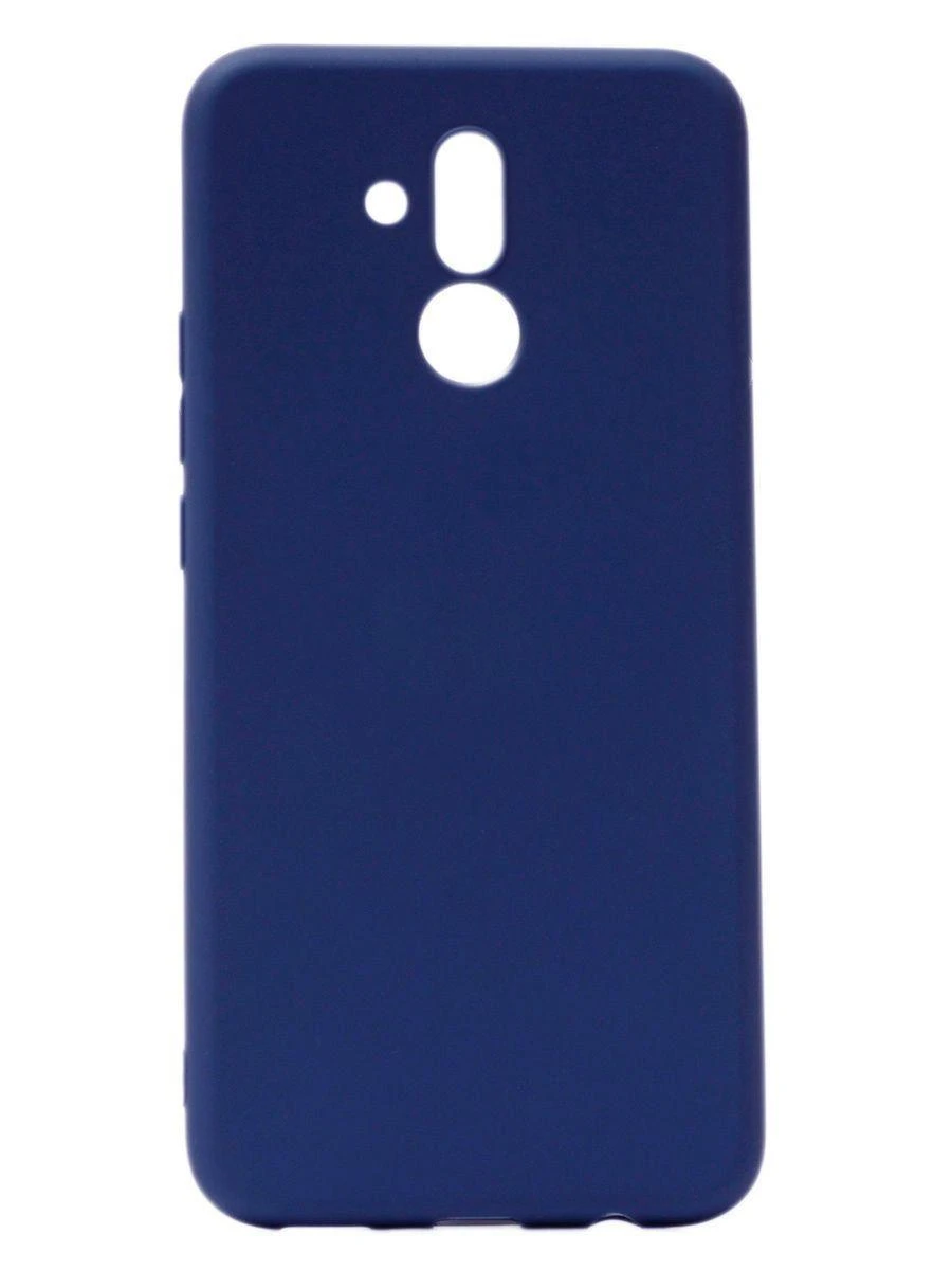 Evelatus Huawei Mate 20 lite Nano Silikoninis dėklas Soft Touch TPU Midnight Mėlyna