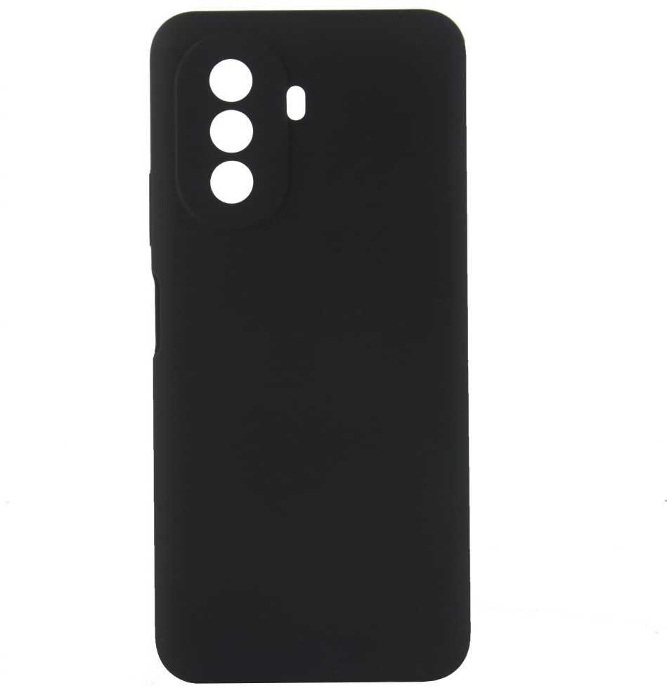 Evelatus Huawei Nova Y70 Nano Silikoninis dėklas Soft Touch TPU Juodas
