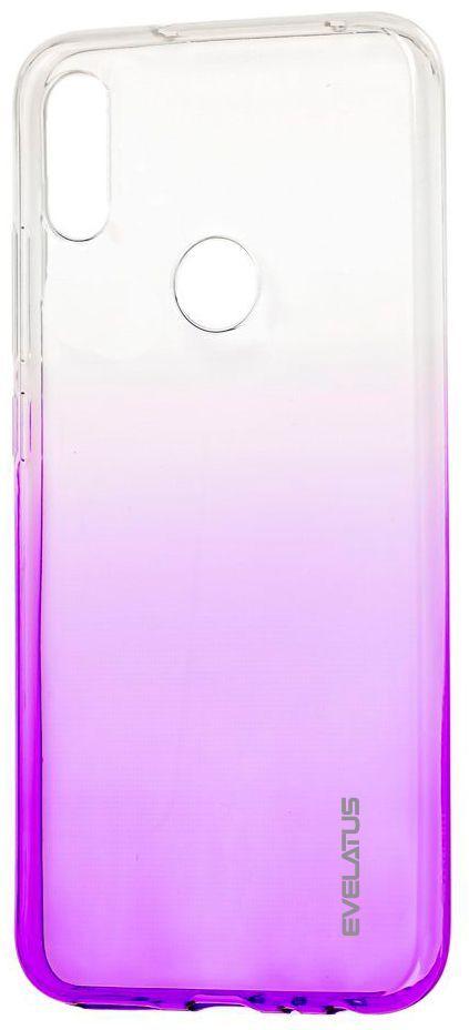 Dėklas Evelatus Huawei P Smart 2019 Gradient TPU Case Violetinė