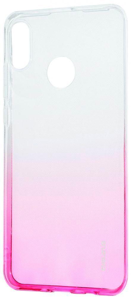 Dėklas Evelatus Huawei P Smart 2019 Gradient TPU Case Rose Raudona