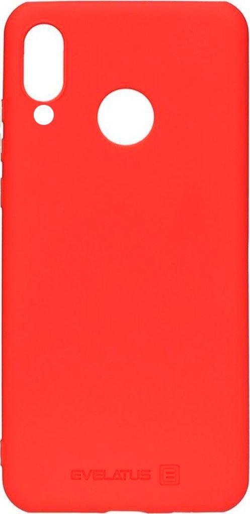 Evelatus Huawei P20 lite Silikoninis dėklas Raudona