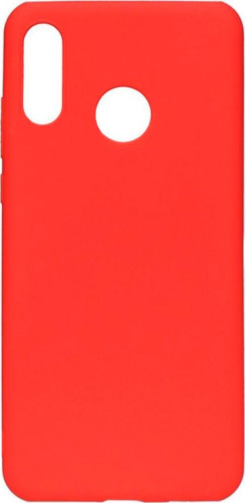 Evelatus Huawei P20 lite Premium Soft Touch Silikoninis dėklas Raudona