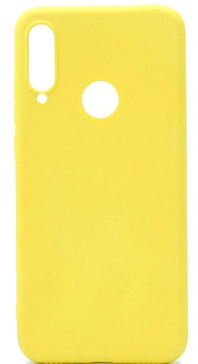 Evelatus Huawei P30 Lite Nano Silikoninis dėklas Soft Touch TPU Geltona