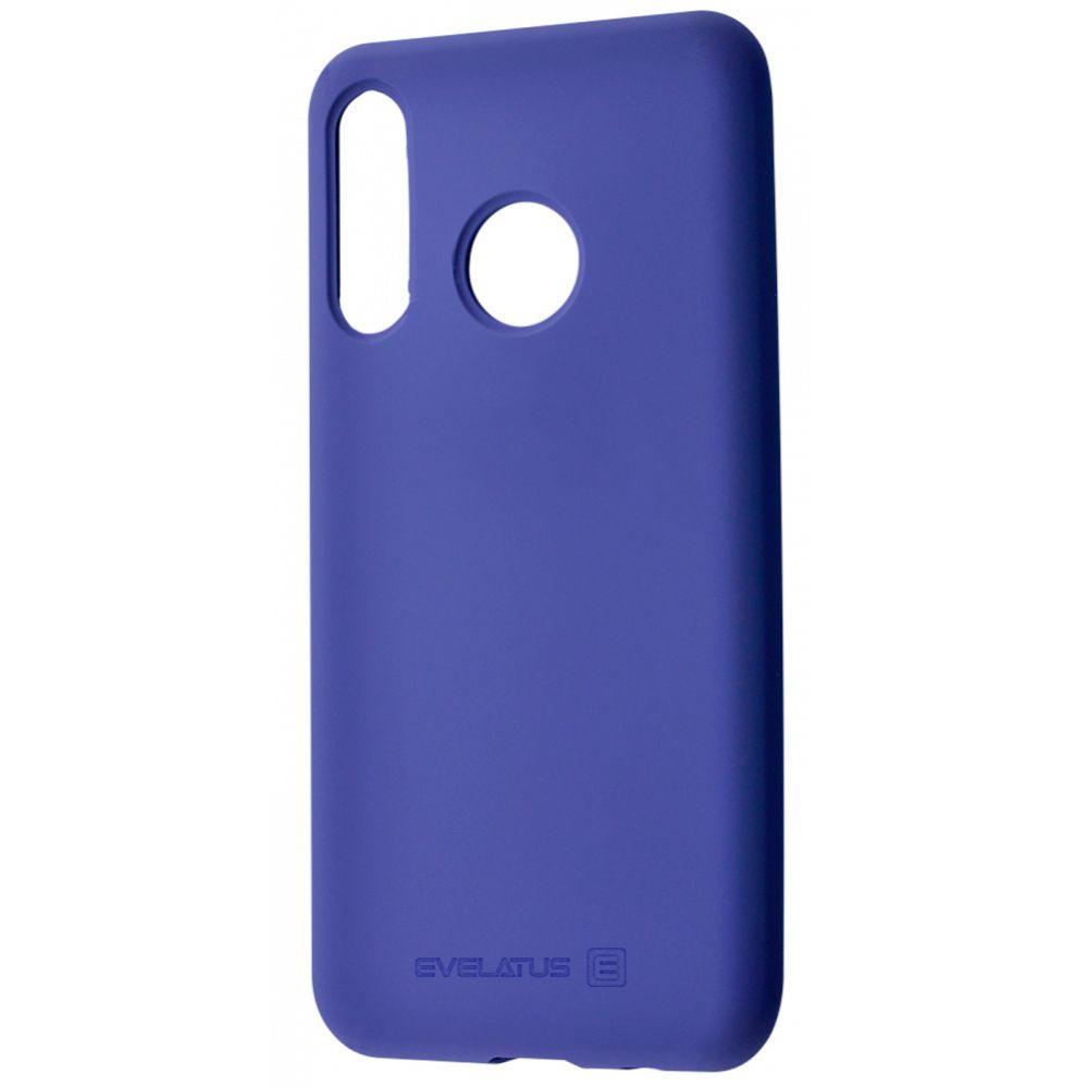 Dėklas Evelatus Huawei P30 lite Silicone case Midnight Mėlyna