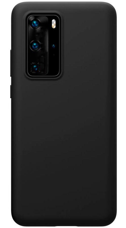 Evelatus Huawei P40 Pro Nano Silikoninis dėklas Soft Touch TPU Juodas