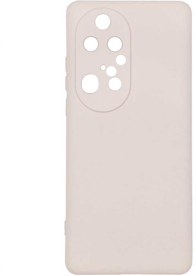 Evelatus Huawei P50 Pro Nano Silikoninis dėklas Soft Touch TPU rusvai gelsvas