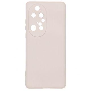 Evelatus Huawei P50 Pro Nano Silikoninis dėklas Soft Touch TPU rusvai gelsvas