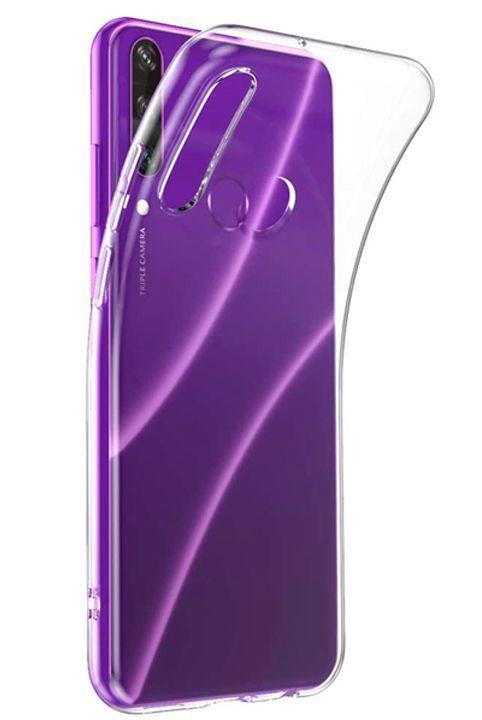 Evelatus Huawei Y6P Clear Silikoninis dėklas 1.5mm TPU Transparent