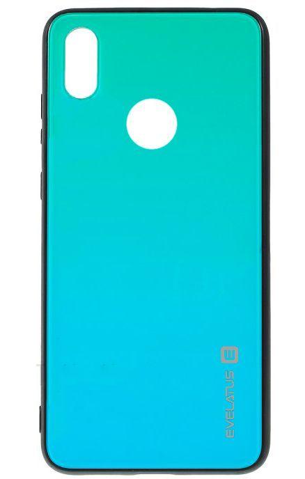 Dėklas Evelatus Huawei Y7 2019 Gradient Glass Case 6 Lagoon