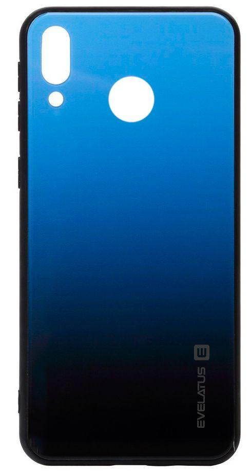 Dėklas Evelatus Huawei Y7 2019 Gradient Glass Case 7 Sea Gylis