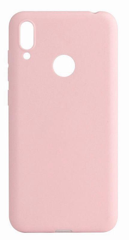 Evelatus Huawei Y7 2019 Nano Silikoninis dėklas Soft Touch TPU Rožinė Sand