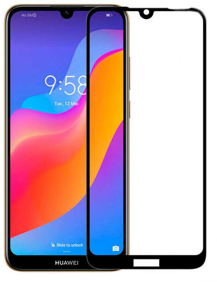 Evelatus Apsauginis stiklas Huawei Y7 2019 / Y7 Pro 2019 2.5D Full Cover Japan Glue Glass Anti-Static EVEHY7PRO19FC