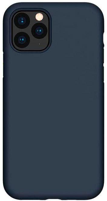 Dėklas Evelatus Apple iPhone 11 Pro Max Premium Soft Touch Silicone case Midnight Mėlyna