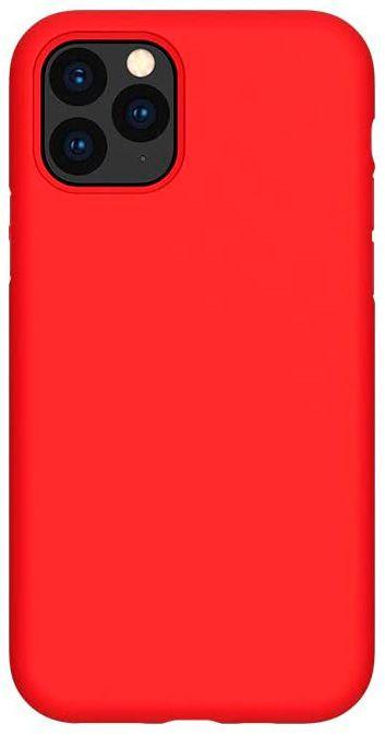 Evelatus Apple iPhone 11 Pro Max Premium Soft Touch Silikoninis dėklas Raudona