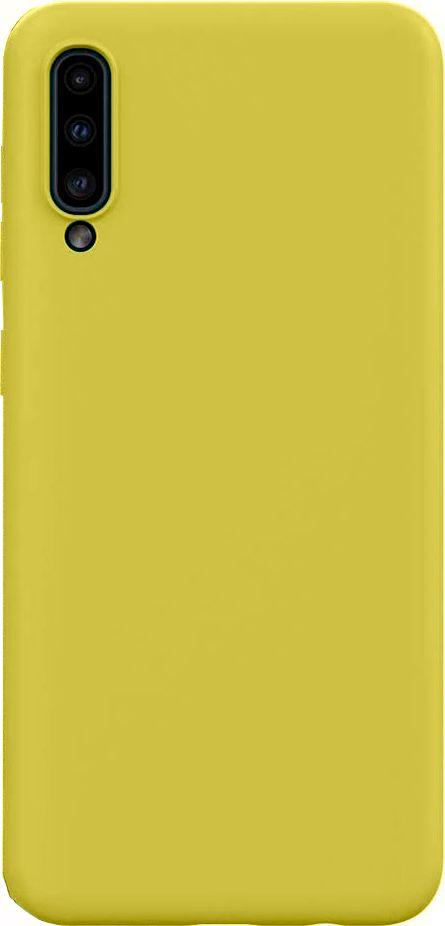 Evelatus Samsung Galaxy A30s/A50/A50s Nano Silikoninis dėklas Soft Touch TPU Geltona